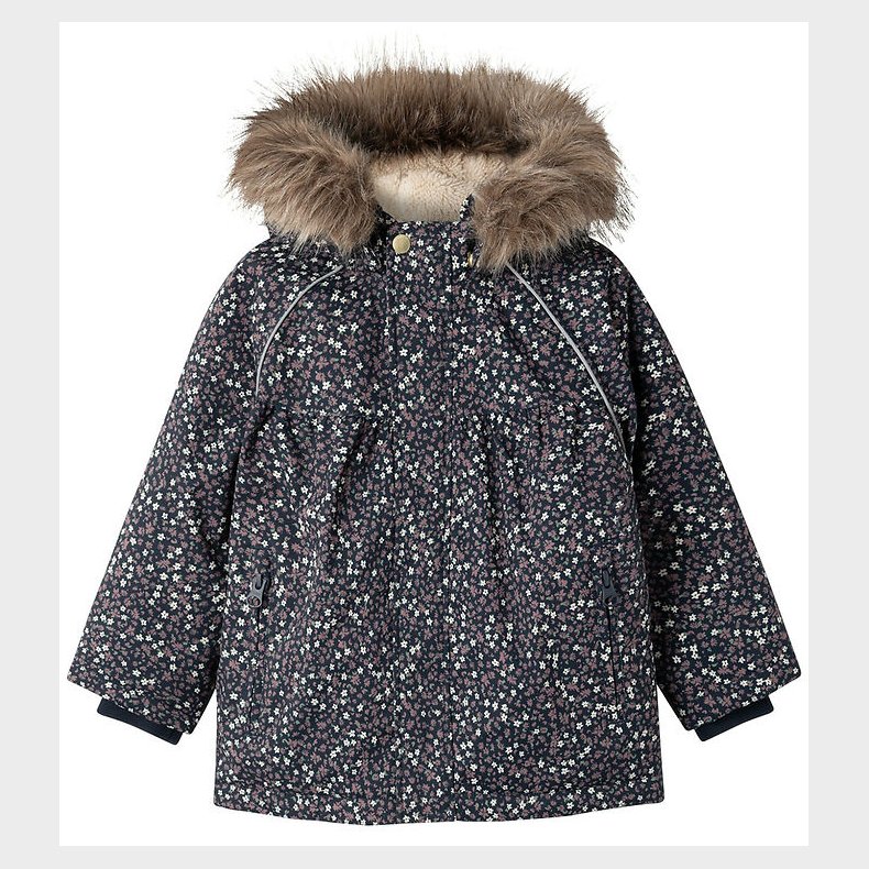 Name It Vinterjakke - NmfSnow05 - Dark Saphire/Liberty