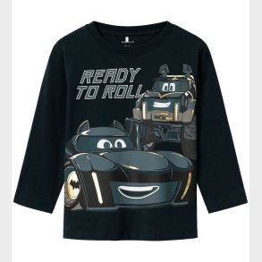 Name It Bluse - NmmSikke Batwheels - Dark Sapphire