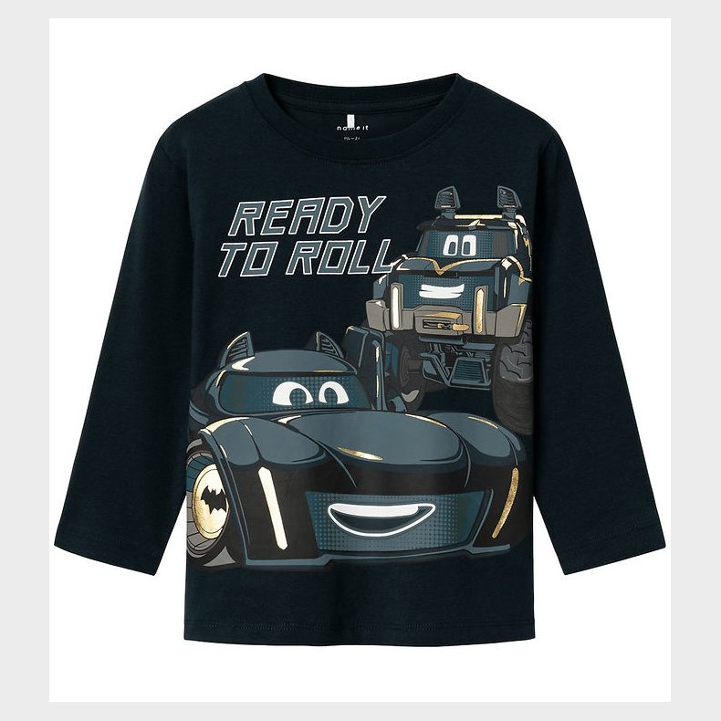 Name It Bluse - NmmSikke Batwheels - Dark Sapphire