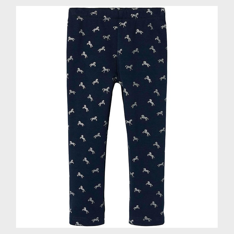Name It Leggings - NmfTavina - Dark Sapphire/Glitter