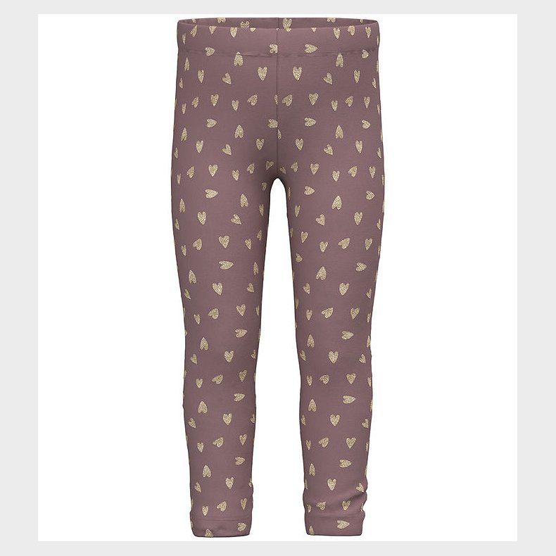 Name It Leggings - NmfTavina - Grape Shake/Glitter