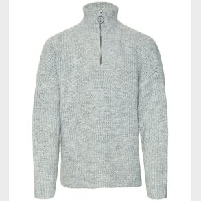 Vero Moda Girl Bluse - Strik - VmPernilla - Light Grey Melange