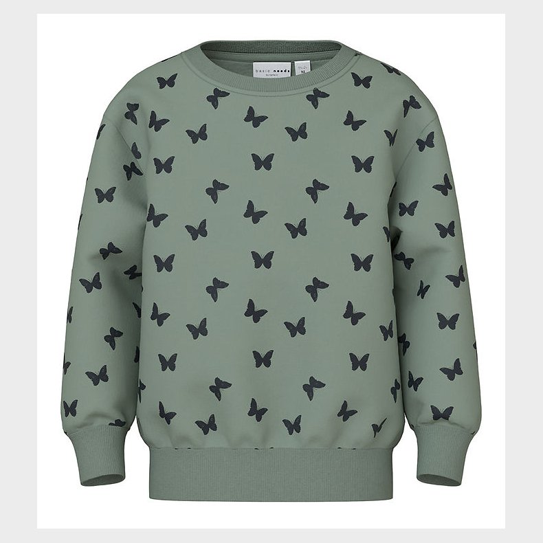 Name It Sweatshirt - Noos - NmfDavina - Lily Pad/Butterfly