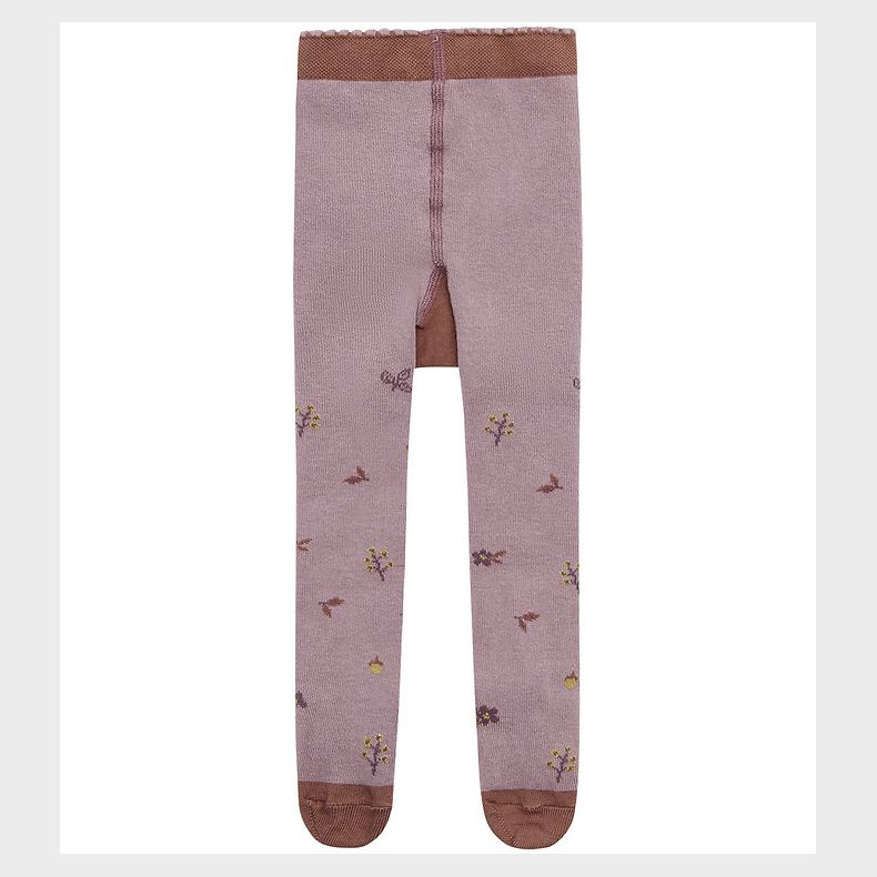 Hust and Claire Strmpebukser - Frankie - Purple Dove m. Blomste