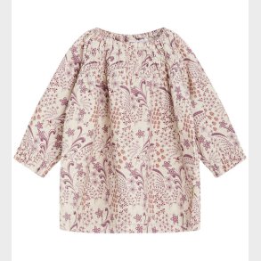 Hust and Claire Kjole - Fljl - Kristel - Oat Milk m. Blomster