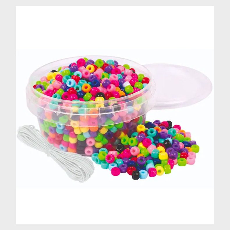 Playbox Perler - Sm� Plastperler - 850 Stk