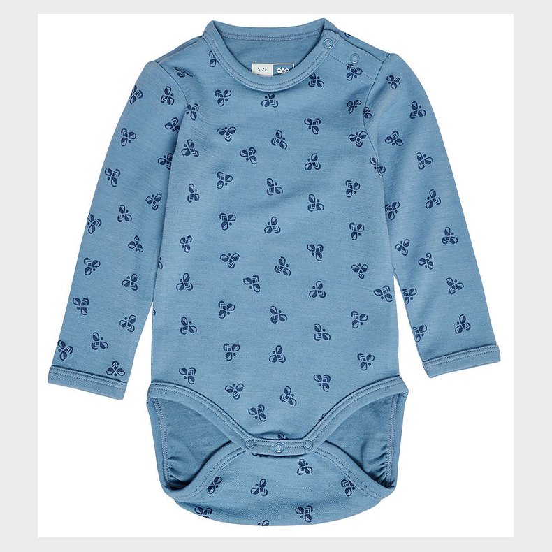 Hummel Body L/ - Uld - HmlBambo - Blue Shadow