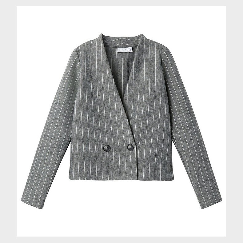 Name It Blazer - NfkOlaise - Grey Melange