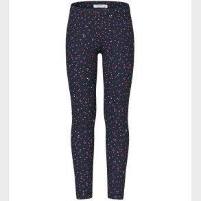 Name It Leggings - Sweat - NkfDavina - Dark Sapphire/Hearts