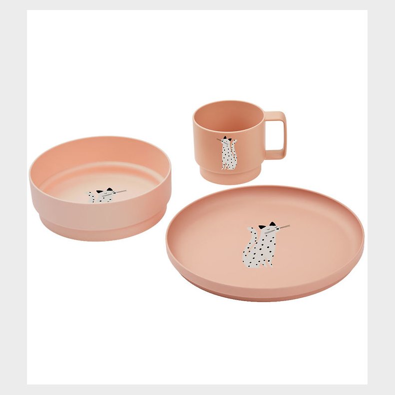 Liewood Spisest - 3-dele - Archi - Cat/Tuscany Rose
