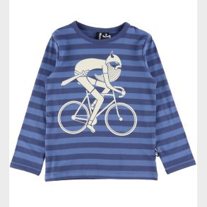 Danef Bluse - Danenorthpole - Grey Marine/Cold Blue Biking Viki