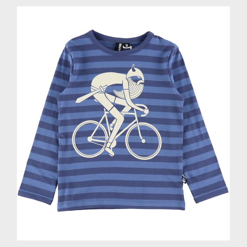 Danef Bluse - Danenorthpole - Grey Marine/Cold Blue Biking Viki