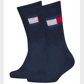 Tommy Hilfiger Strmper - 2-pak - Navy