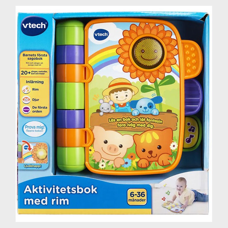 Vtech Bog m. Lyd - Dansk - Musikbog Med Brnesange