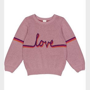 Freds World Bluse - Strik - Jacquard - Pink Haze