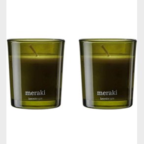 Meraki Duftlys - 2-pak - 2x60g - Oud Leaf