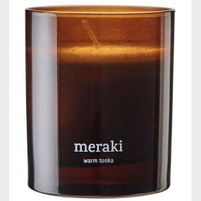 Meraki Duftlys - 200g - Warm Tonka