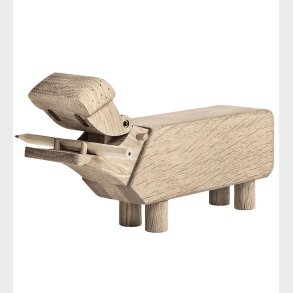 Kay Bojsen trfigur - Flodhest - H9 cm - Eg