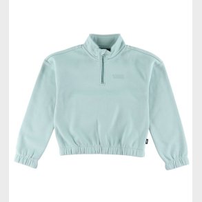 Vans Sweatshirt - Half Zip Mock - Gray Mist