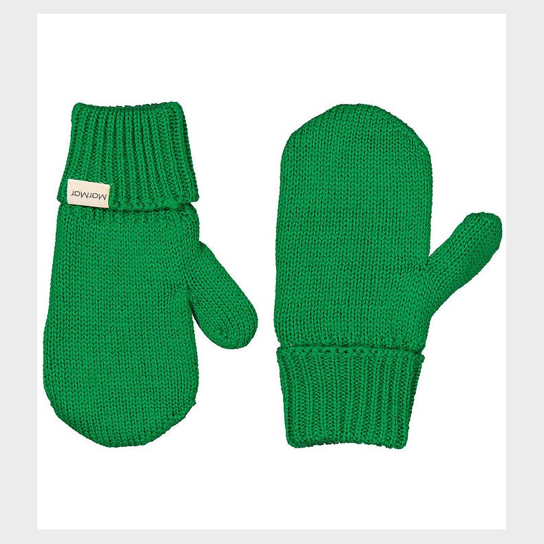MarMar Luffer - Strik - Alvilda - Uldblanding - Emerald