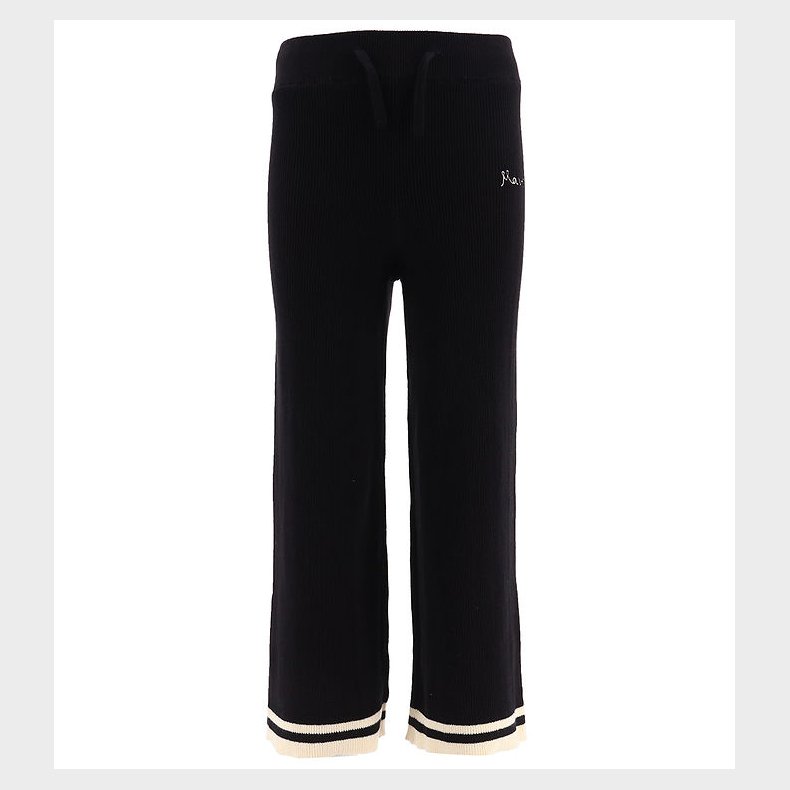 Marni Bukser - Rib - Sort m. Hvid