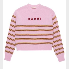 Marni Bluse - Cropped - Strik - Lilac Sachet