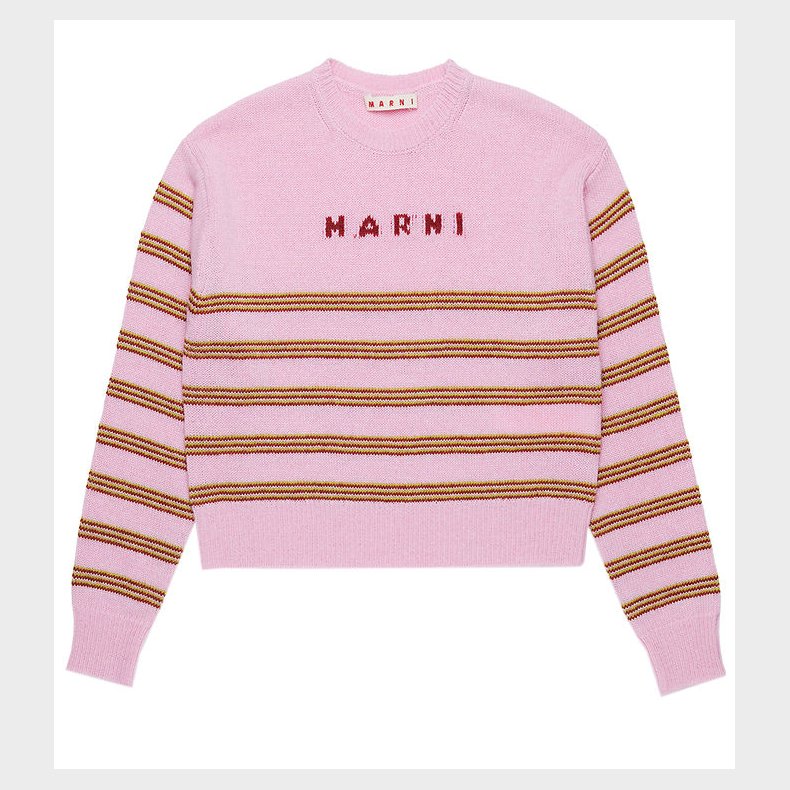 Marni Bluse - Cropped - Strik - Lilac Sachet