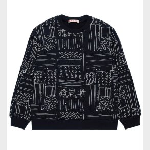 Marni Sweatshirt - Sort/Hvid