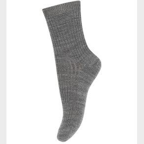 MP strmper - Uld - Hilde - Grey Melange