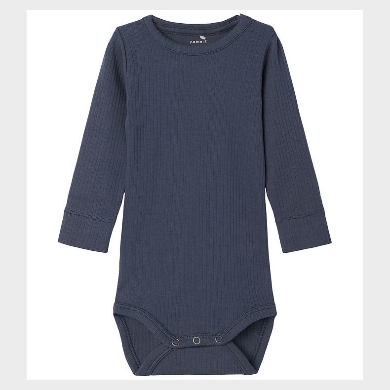 Name It Body l/ - Rib - NbmNoe - Vintage Indigo