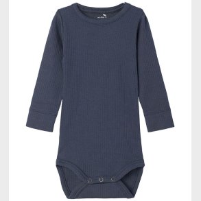 Name It Body l/ - Rib - NbmNoe - Vintage Indigo