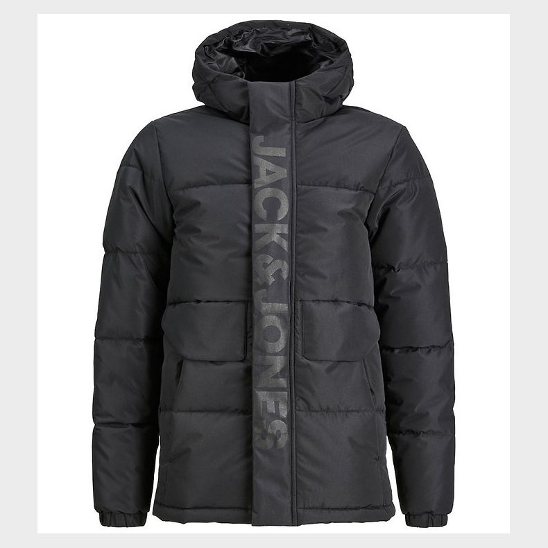 Jack & Jones Dynejakke - JCOSpeed - Sort/Tone In Tone
