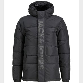 Jack & Jones Dynejakke - JCOSpeed - Sort/Tone In Tone