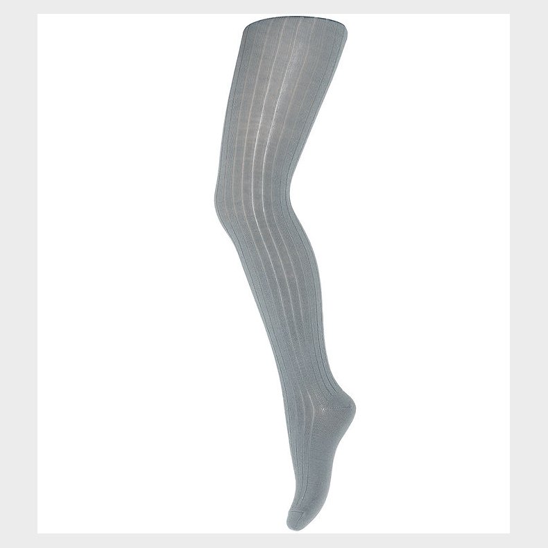 MP Strmpebukser - Uld - Rib - Stone Blue