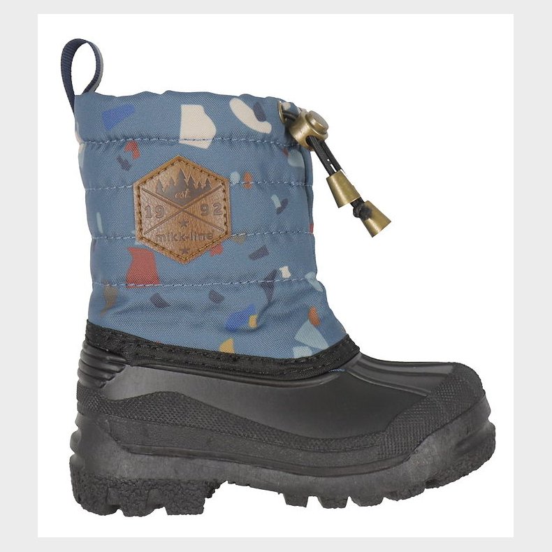 Mikk-Line Vinterstvler - Orion Blue m. Print