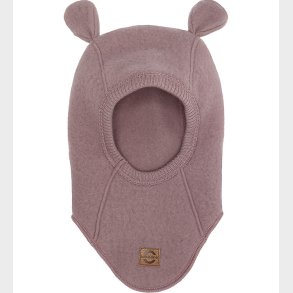 Mikk-Line Elefanthue m. re - Uld - 1-Lags - Twilight Mauve