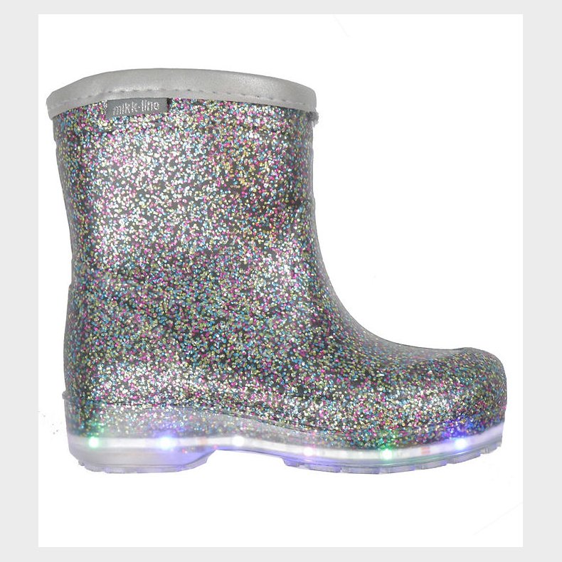 Mikk-Line Termostvler m. Lys - Multifarvet m. Glimmer