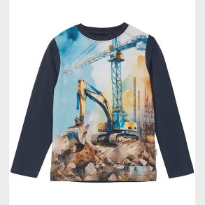 Minymo Bluse - Blue Nights