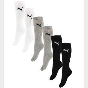 Puma strmper 6-pak - Crew - Grey Combo