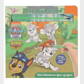 Alvilda Malebog - Mal Med Vand - Paw Patrol Dinoer