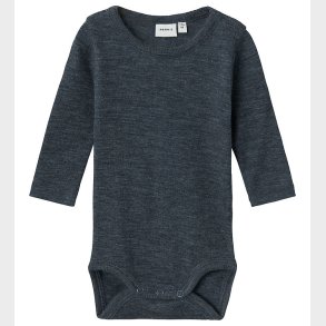 Name It Body l/ - Uld - Rib - NbmWossa - Ombre Blue