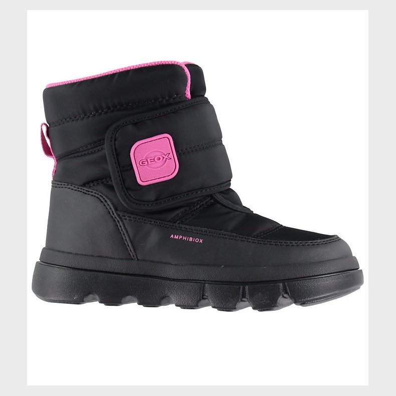 Geox Vinterstvler - Willaboom - Sort/Fuchsia