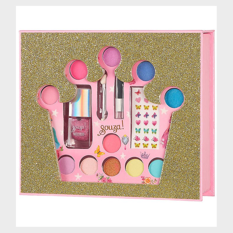 Souza Sminkes�t - �jenskygge/Neglelak/Stickers - Crown