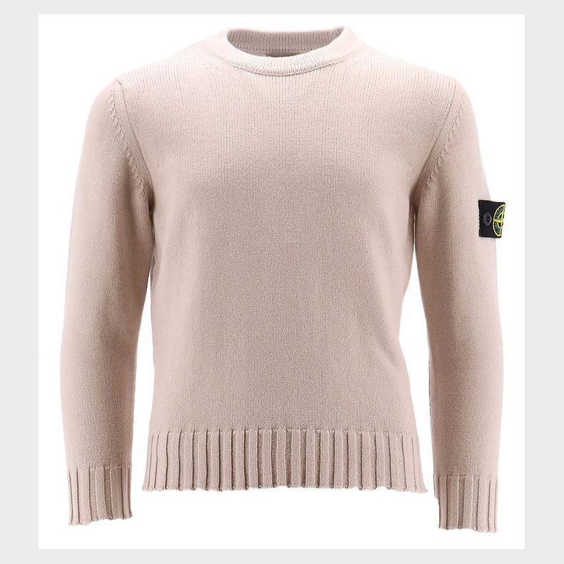 Stone Island Bluse - Strik - Natural Beige