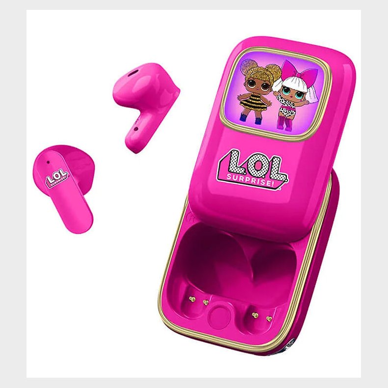OTL Hretelefoner - LOL Surprise! - TWS - In-Ear - Pink