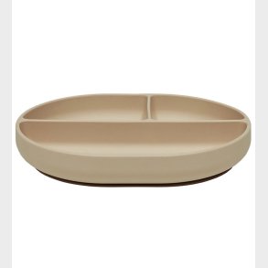 OYOY Tallerken - Enkei Suction - Silikone - Beige
