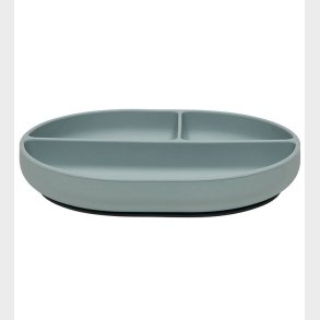 OYOY Tallerken - Enkei Suction - Silikone - Dusty Blue