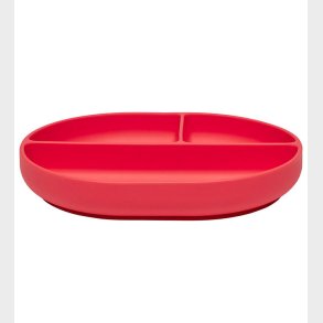 OYOY Tallerken - Enkei Suction - Silikone - Cherry Red