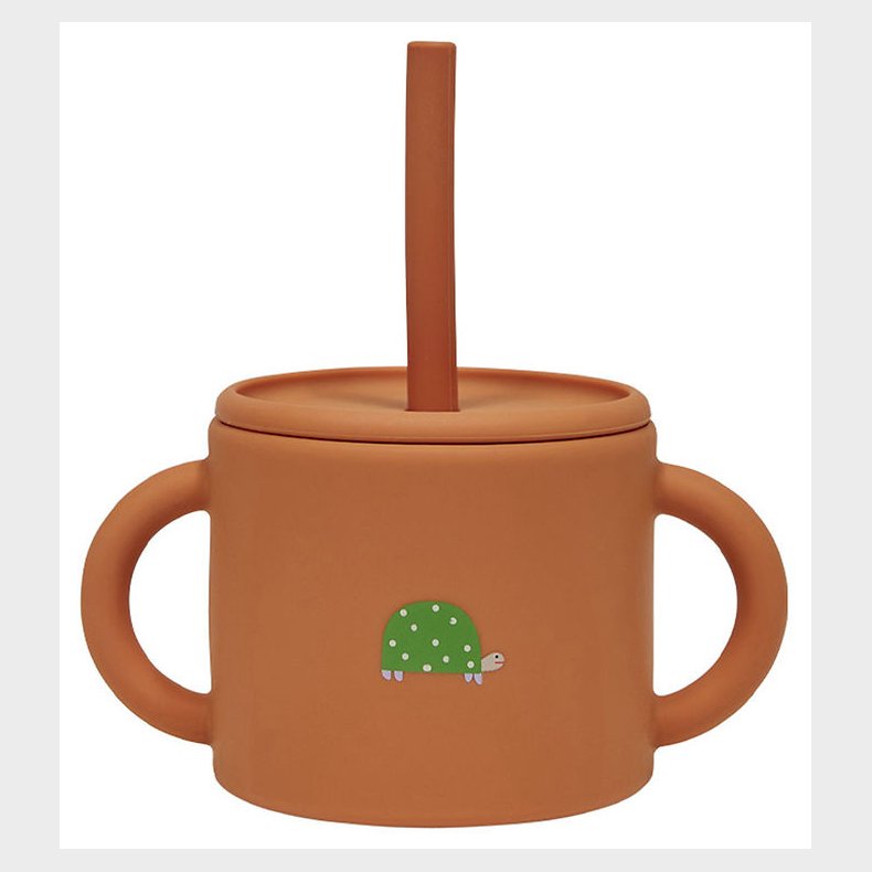 OYOY Kop m. Sugerr - Enkei Cup - Silikone - Caramel