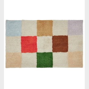 OYOY Gulvtppe - Chess Rug - 80x48 cm - Multi